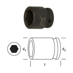 Osaka Tool LN34S60 3/4 inç 60 mm Havalı Lokma