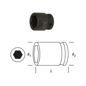 Osaka Tool LN34S65 3/4 inç 65 mm Havalı Lokma
