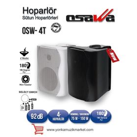 Osawa OSW-4TB Duvar Tipi Sütun Hoparlör