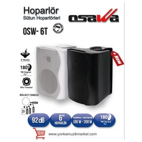 Osawa OSW-6TB Duvar Tipi Sütun Hoparlör