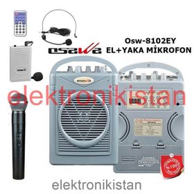 Osawa OSW-8102EY EL+Yaka Mikrofonlu Seyyar Mevlüt Anfisi