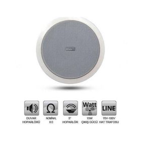 Osawa OSW608 16 cm 15 Watt Hat Trafolu Gömme Tavan Hoparlör