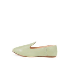 Osay 5003042913 LA GREEN Deri Yeşil Kadın Loafer