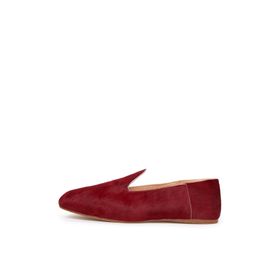Osay LA CHILI RED Deri Kırmızı Kadın Loafer