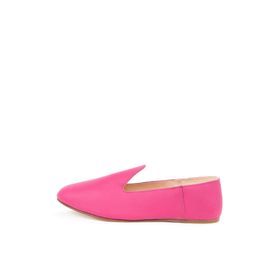 Osay LA FUCHSIA Deri Fuşya Kadın Loafer