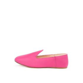 Osay LA FUCHSIA Deri Fuşya Kadın Loafer