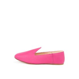 Osay LA FUCHSIA Deri Fuşya Kadın Loafer