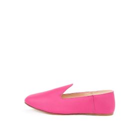 Osay LA FUCHSIA Deri Fuşya Kadın Loafer
