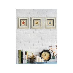 Oscar Stone Decor 3CDD-10-001 3'lü Çerçeveli Taş Duvar Panosu