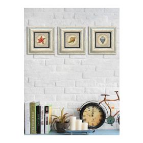Oscar Stone Decor 3CDD-10-001 3'lü Çerçeveli Taş Duvar Panosu