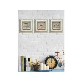 Oscar Stone Decor 3CDD-10-010 3'lü Çerçeveli Taş Duvar Panosu