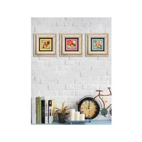 Oscar Stone Decor 3CDD-20-002 3'lü Çerçeveli Taş Duvar Panosu