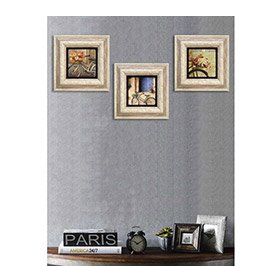Oscar Stone Decor 3CDD-20-007 3'lü Çerçeveli Taş Duvar Panosu
