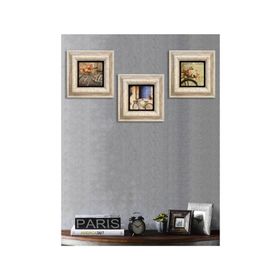 Oscar Stone Decor 3CDD-20-007 3'lü Çerçeveli Taş Duvar Panosu