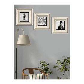 Oscar Stone Decor 3CDD-30-003 3'lü Çerçeveli Taş Duvar Panosu