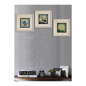 Oscar Stone Decor 3CDD-30-004 3'lü Çerçeveli Taş Duvar Panosu
