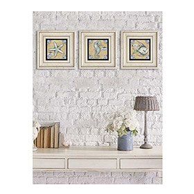 Oscar Stone Decor 3CDD-30-017 3'lü Çerçeveli Taş Duvar Panosu