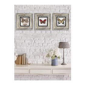 Oscar Stone Decor 3CDD-40-003 3'lü Çerçeveli Taş Duvar Panosu