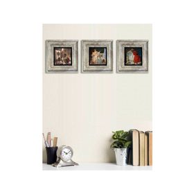 Oscar Stone Decor 3CDD-40-004 3'lü Çerçeveli Taş Duvar Panosu