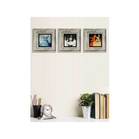 Oscar Stone Decor 3CDD-40-005 3'lü Çerçeveli Taş Duvar Panosu