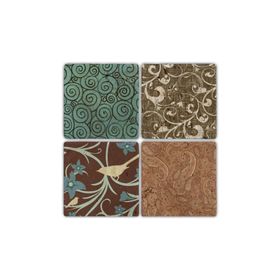 Oscar Stone Decor BA006 Motif Taş Bardak Altlığı