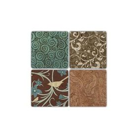 Oscar Stone Decor BA006 Motif Taş Bardak Altlığı