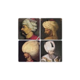 Oscar Stone Decor BA026 Padişah Taş Bardak Altlığı