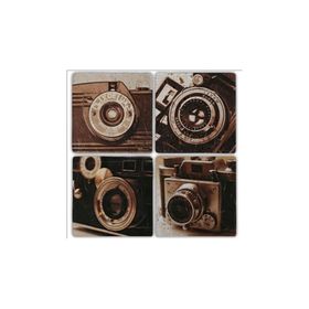 Oscar Stone Decor BA191 Objektif Taş Bardak Altlığı