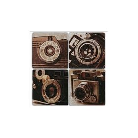 Oscar Stone Decor BA191 Objektif Taş Bardak Altlığı