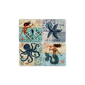 Oscar Stone Decor BA281 Seashore Taş Bardak Altlığı