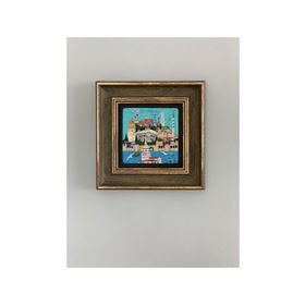 Oscar Stone Decor CDD-20-041 Çerçeveli Taş Duvar Panosu