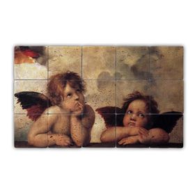 OSCAR STONE DECOR ÇERÇEVELİ DOĞALTAŞ TABLO - ANGELS