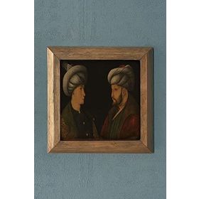 OSCAR STONE DECOR FATİH SULTAN MEHMET ÇERÇEVELİ TAŞ TABLO