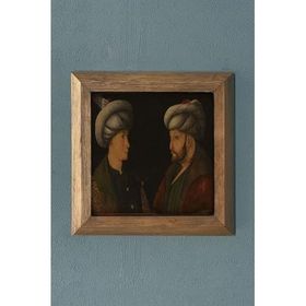 OSCAR STONE DECOR FATİH SULTAN MEHMET ÇERÇEVELİ TAŞ TABLO