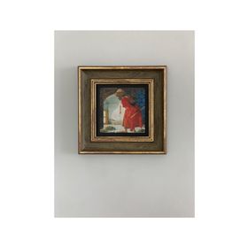 OSCAR STONE DECOR KAPLUMBAĞA TERBİYECİSİ BASKILI GERÇEK TAŞ TABLOLAR