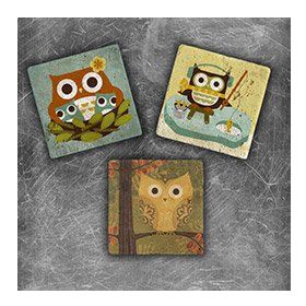Oscar Stone Decor MG-028 3'lü Doğal Taş Magnet