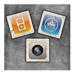 Oscar Stone Decor MG-033 3'lü Doğal Taş Magnet
