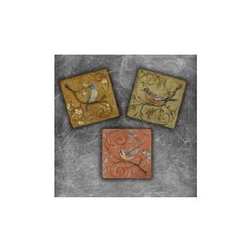 Oscar Stone Decor MG-035 3'lü Doğal Taş Magnet