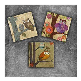 Oscar Stone Decor MG-037 3'lü Doğal Taş Magnet