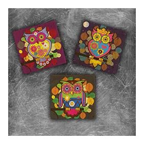 Oscar Stone Decor MG-039 3'lü Doğal Taş Magnet