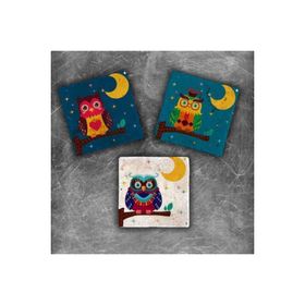 Oscar Stone Decor MG-040 3'lü Doğal Taş Magnet