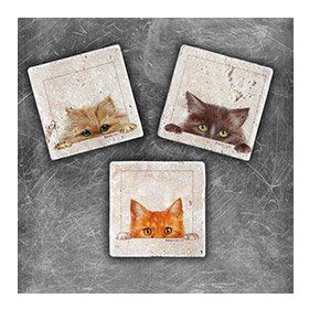 Oscar Stone Decor MG-041 3'lü Doğal Taş Magnet