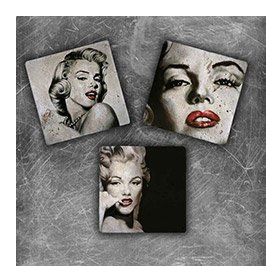 Oscar Stone Decor MG-048 3'lü Doğal Taş Magnet