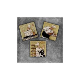 Oscar Stone Decor MG-068 3'lü Doğal Taş Magnet