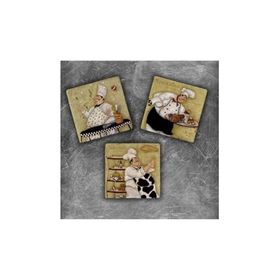 Oscar Stone Decor MG-068 3'lü Doğal Taş Magnet