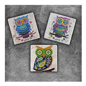 Oscar Stone Decor MG-077 3'lü Doğal Taş Magnet