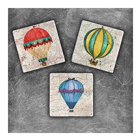 Oscar Stone Decor MG-078 3'lü Doğal Taş Magnet