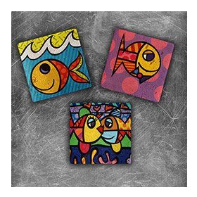 Oscar Stone Decor MG-093 3'lü Doğal Taş Magnet