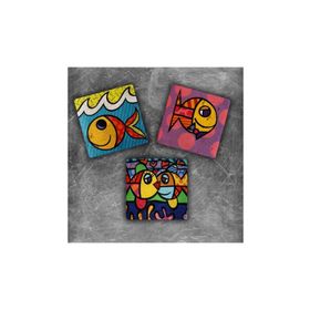 Oscar Stone Decor MG-093 3'lü Doğal Taş Magnet