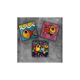 Oscar Stone Decor MG-093 3'lü Doğal Taş Magnet